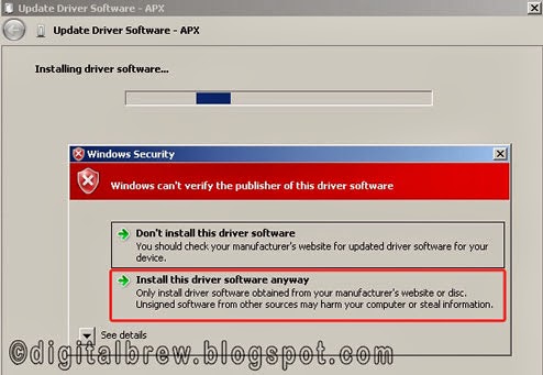 apx driver installer